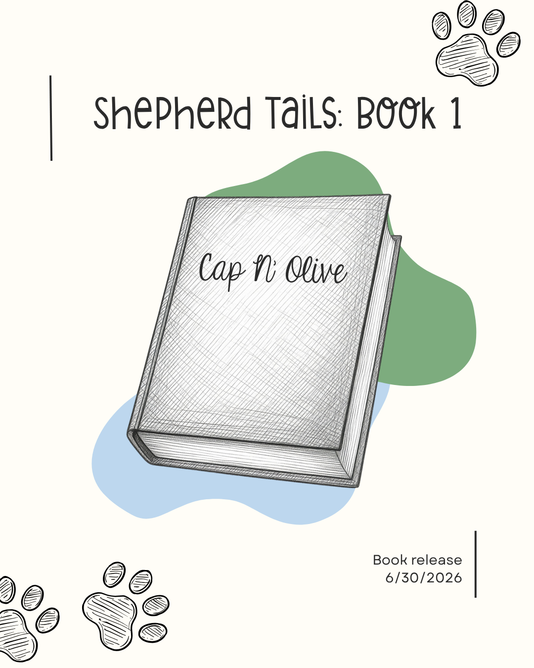 Shepherd Tails: Cap 'n' Olive cover
